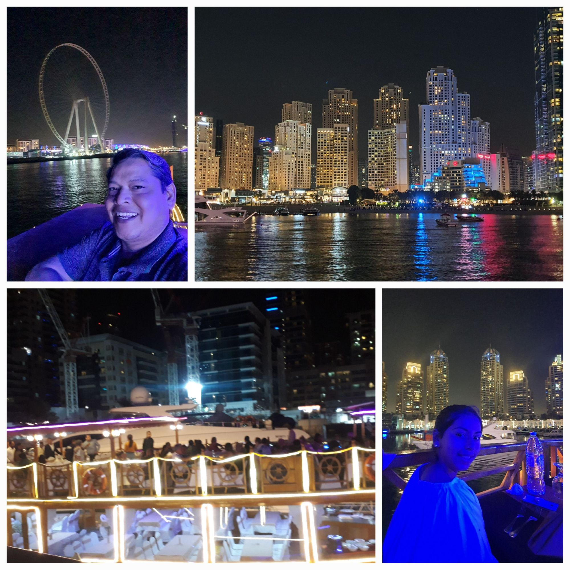 Collage of Dubai Marina